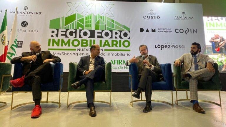 Nearshoring impulsa el crecimiento inmobiliario industrial en México.